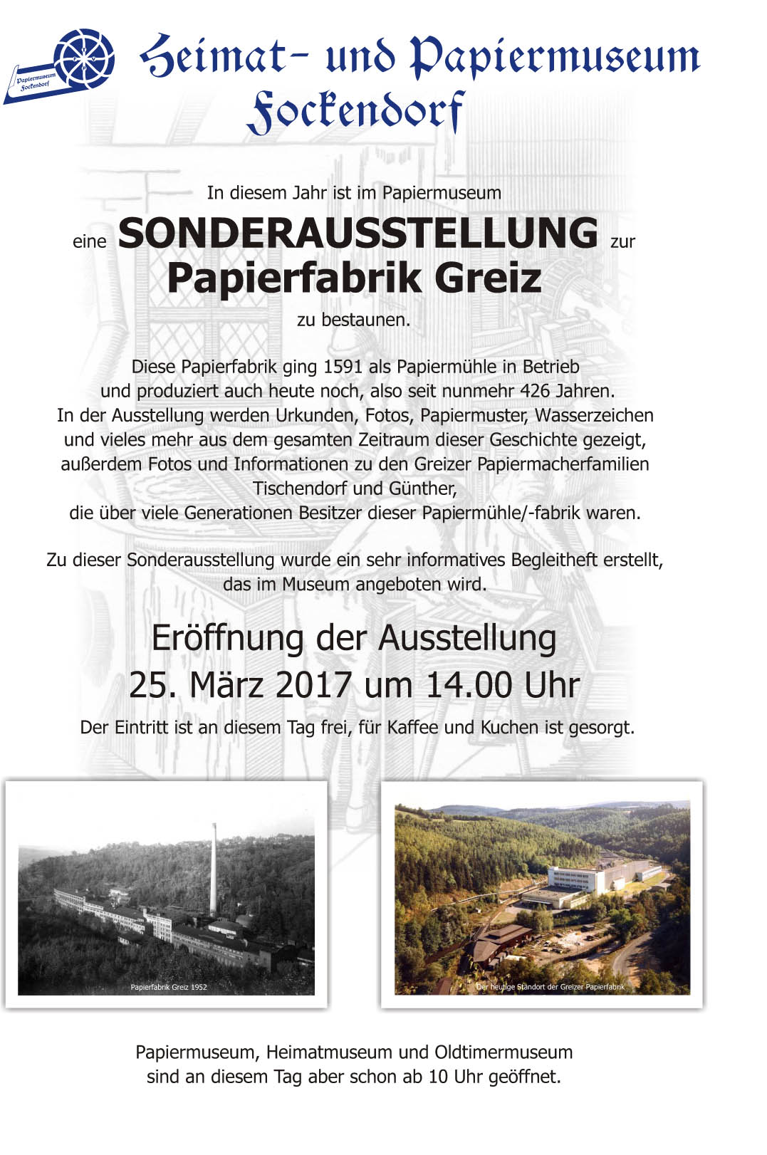 Sonderausstellung zum Thema 